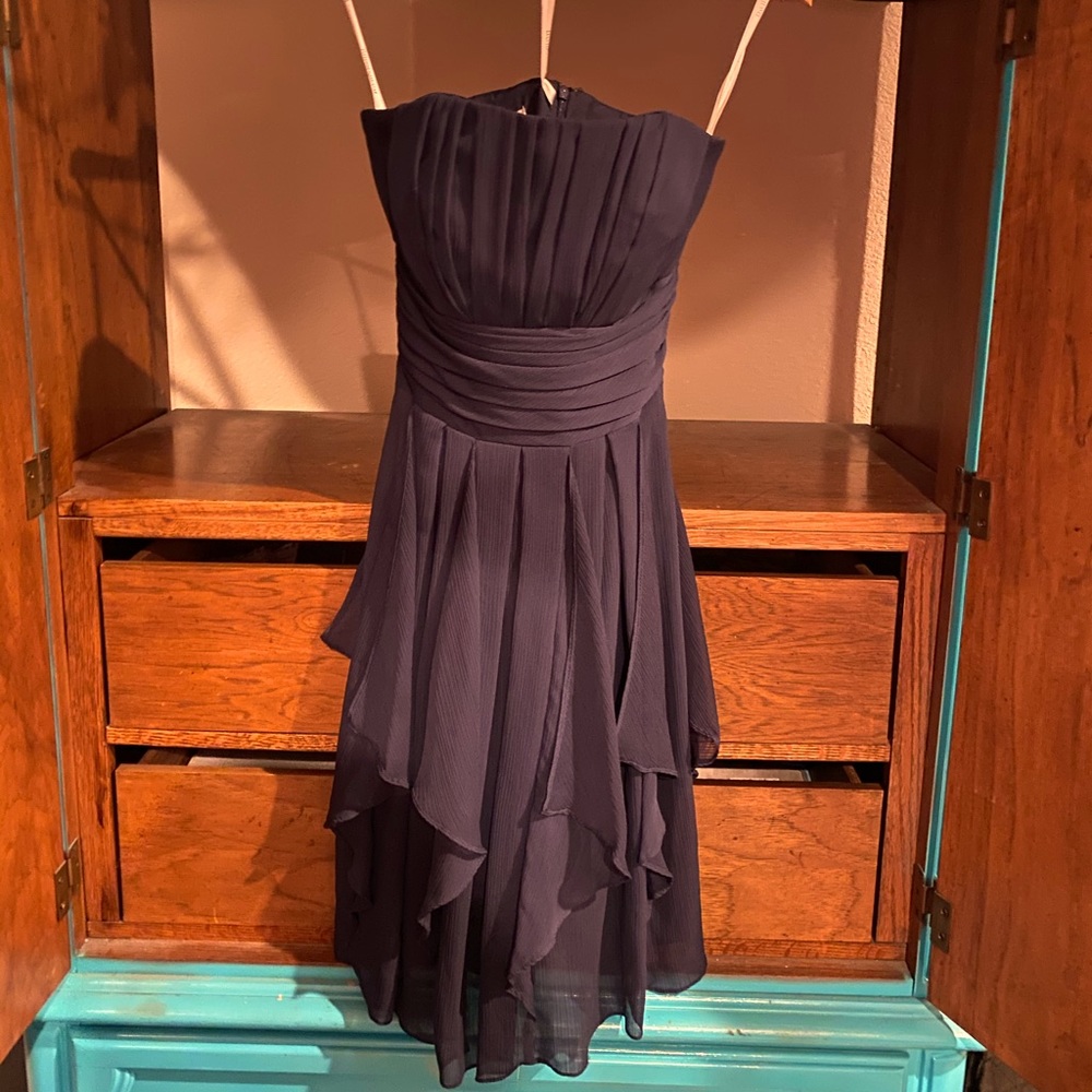 Drapey flowy mini dress
